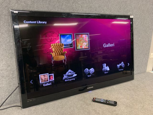 747601-5 TV 55" Samsung UE55B7070WW Fjärrkontroll