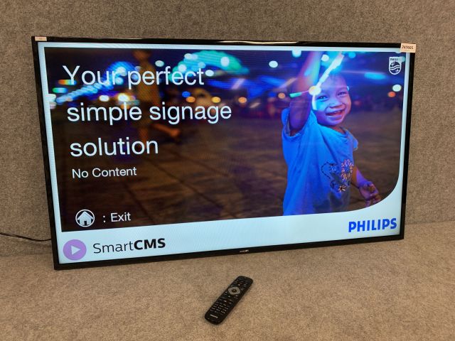 747605-1 TV Philips 48 "BDL4830QL Remote control