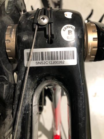840263-16 Cervelo Cyckel (reparationsobjekt)