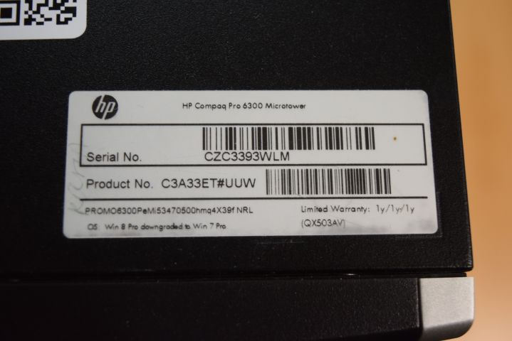 683080-2 Computer HP Compaq pro 6300 Microtower monitor HP etc. "Updated"