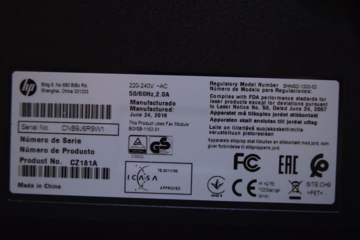 683094-5 Laser printer HP Pro MFP M127 fn