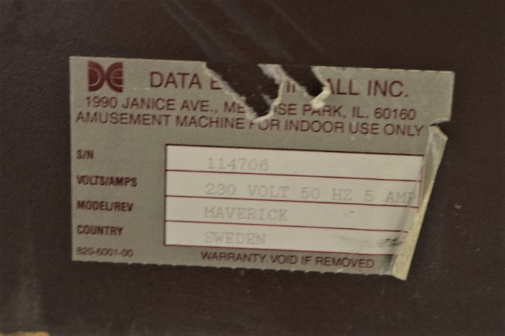 779286-11 Pinball Maverick the movie