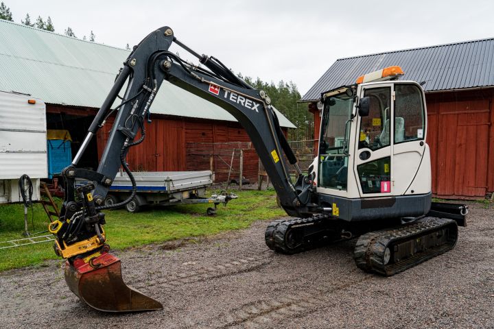 842482-4 Track excavator TEREX TC50 ´13, ENGCON ROTATOR