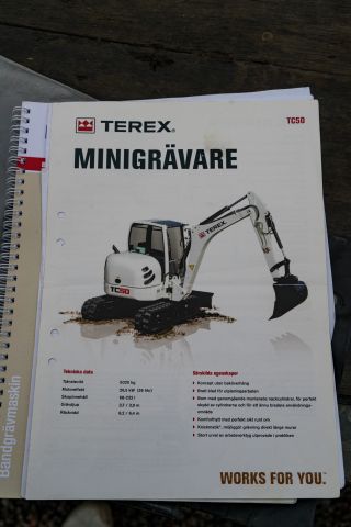 842482-57 Track excavator TEREX TC50 ´13, ENGCON ROTATOR