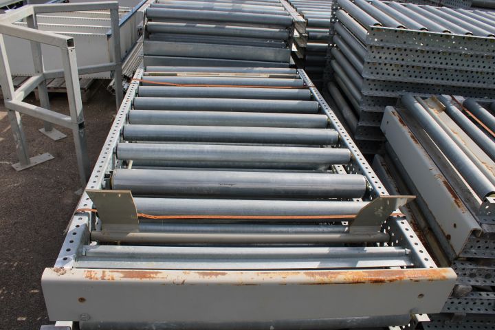 842880-2 Lutande rullbanor för genomloppsställ - Olika storlekar ca 110 st