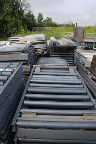 842880-9 Lutande rullbanor för genomloppsställ - Olika storlekar ca 110 st