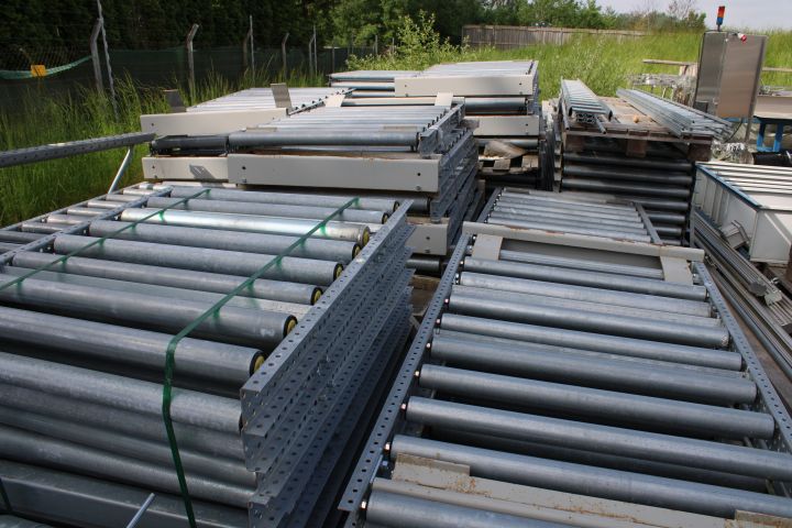 842880-10 Lutande rullbanor för genomloppsställ - Olika storlekar ca 110 st