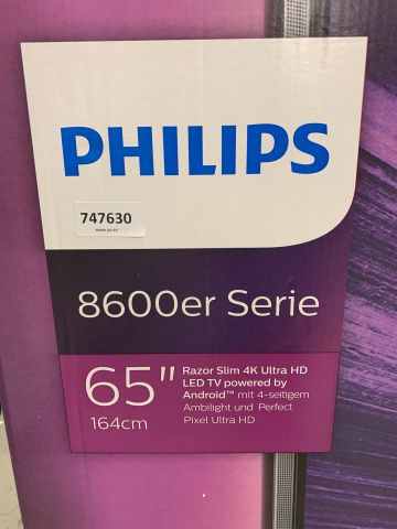 747630-4 Philips 8600ER Tv 65 "