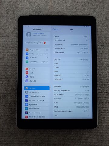 746469-3 iPad 5th gen, 32GB