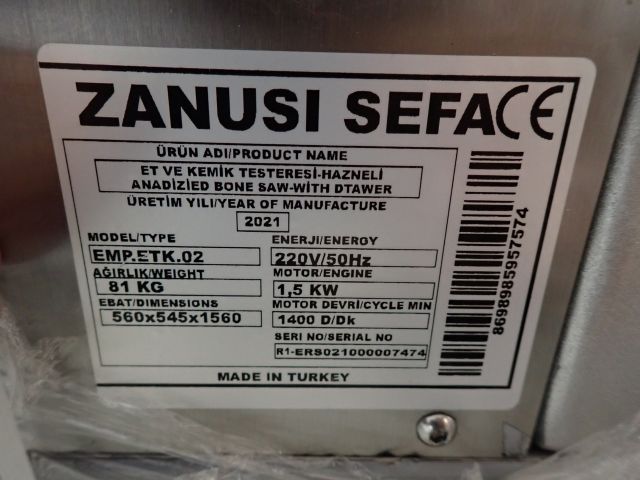 777956-5 New Zanusi Sefa Meat Saw