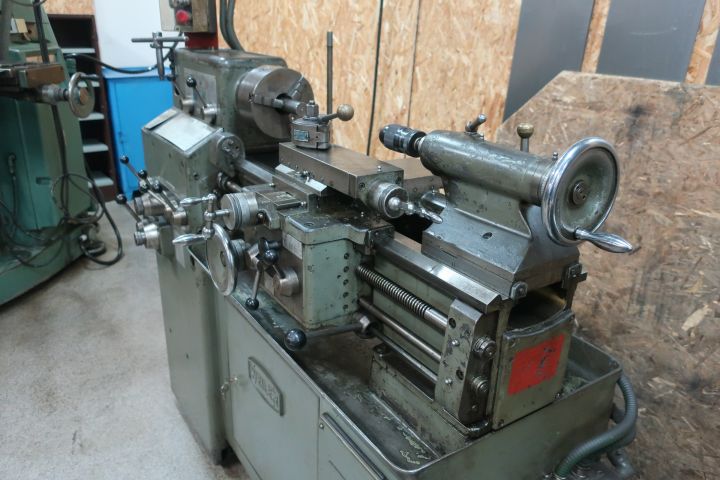 832967-12 Lathe, Weiler Matador model W, with various accessories