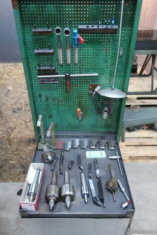 832967-14 Lathe, Weiler Matador model W, with various accessories