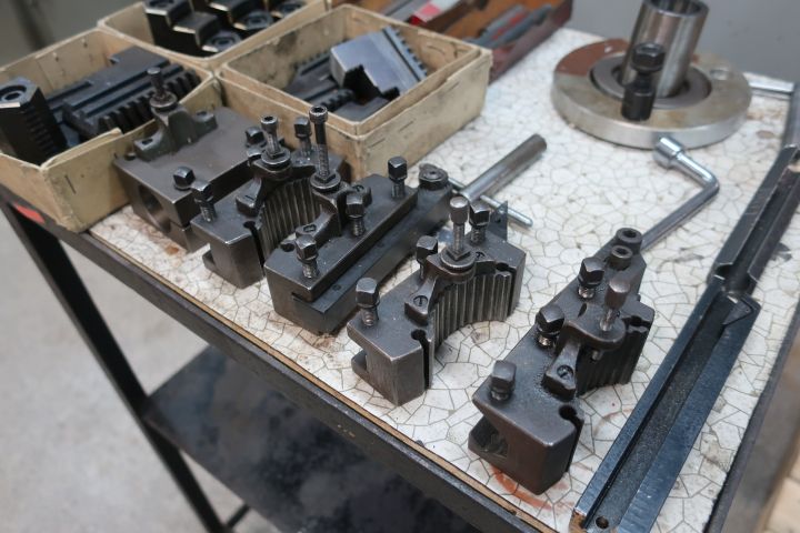 832967-20 Lathe, Weiler Matador model W, with various accessories