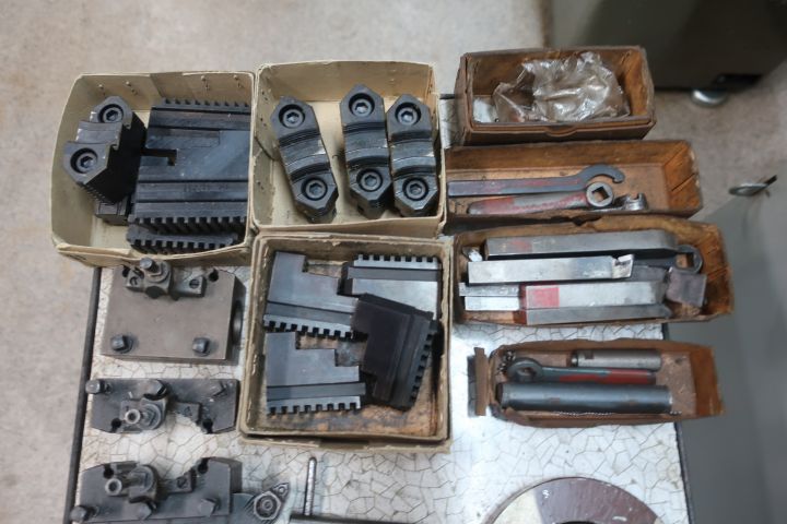 832967-21 Lathe, Weiler Matador model W, with various accessories