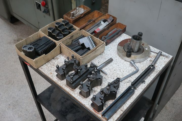 832967-41 Lathe, Weiler Matador model W, with various accessories