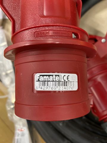 843605-8 Motor cabal 32A, lifting strap and rakes etc.