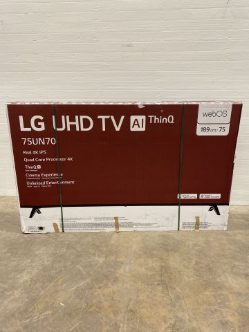 843965-2 75 "smart 4K TV LG 75UN7070