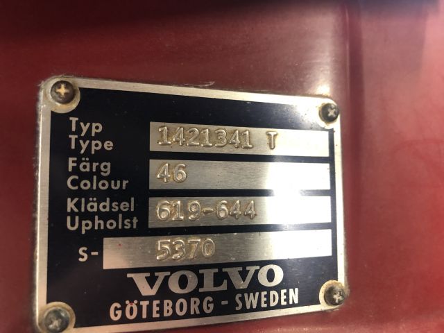 844208-73 Volvo 142 1970