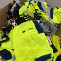 844251-2 Lot with work clothes and gloves etc Fristads, Acode, L.brador