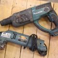 794578-1 Hammer drill - Makita, BHR202 and corner grinder - Dreieck Schleifer