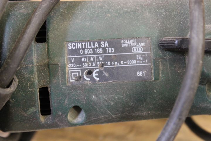 794581-4 Impact drill - BOSCH, Csb 550 re and Atlas Copco Ergomax