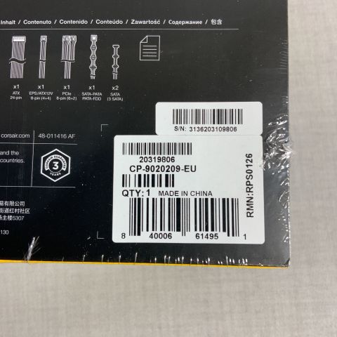 844193-3 Power supply Corsair CV450, 450W PSU