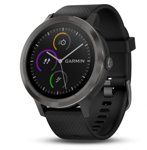 844442-1 Smartwatch Garmin Vivoactive 3 Slate Slate