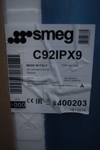 683112-10 Induction cooker and oven SMEG C92IPX9