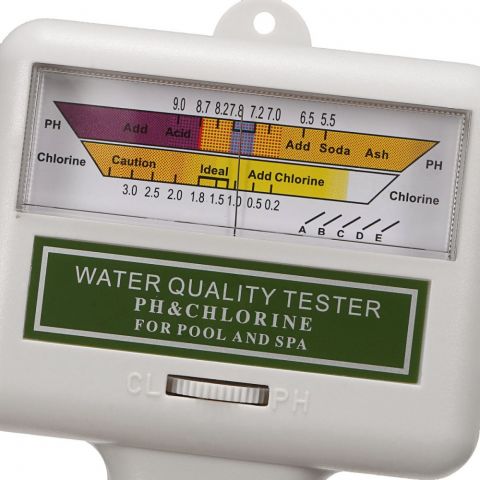 845160-5 2 Tools for measuring PH and chlorine levels in pool - Free shipping