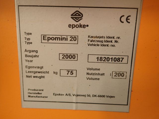 753448-2 Sand & salt spreader Epoke