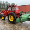 809600-5 Veteran tractor with front loader and snow thrower David Brown 880 -1964