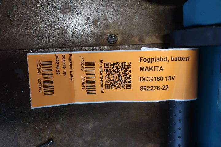 833032-13 Joint gun, Makita DCG180, battery powered