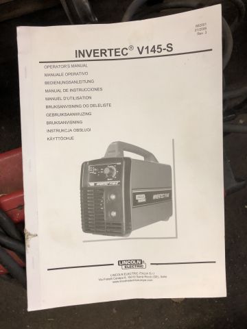 833849-2 Welding Invertec V145-S