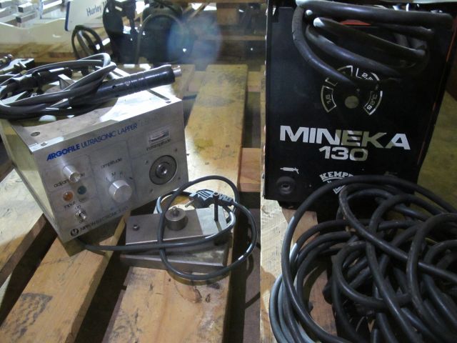 834994-3 Pin welding and ultrasonic polishing machine