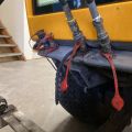 827945-16 UPDATED DRIVING HOURS! Utility carrier Stiga Titan 32H (-2010) with accessories