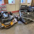 827945-35 UPDATED DRIVING HOURS! Utility carrier Stiga Titan 32H (-2010) with accessories