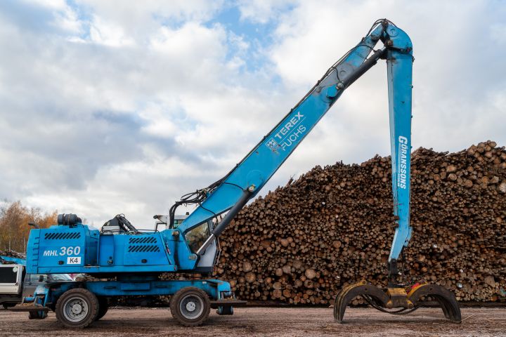 845364-7 Material Handler, TEREX Fuchs MHL 360 - 2007