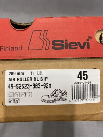 846170-2 Sievi Safety Sandal Air Roller XL S1P, Size 45