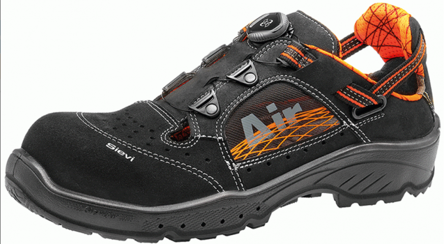 846170-1 Sievi Safety Sandal Air Roller XL S1P, Size 45