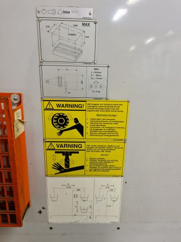841476-15 Mazak CNC milling machine VTC 20B