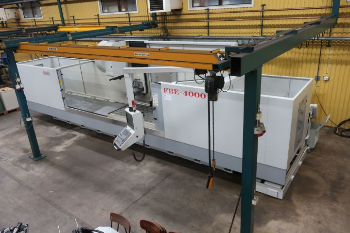 833065-66 Bed milling machine CNC, EUMACH FBE-4000 -2010