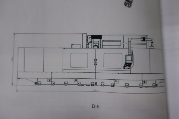833065-83 Bed milling machine CNC, EUMACH FBE-4000 -2010