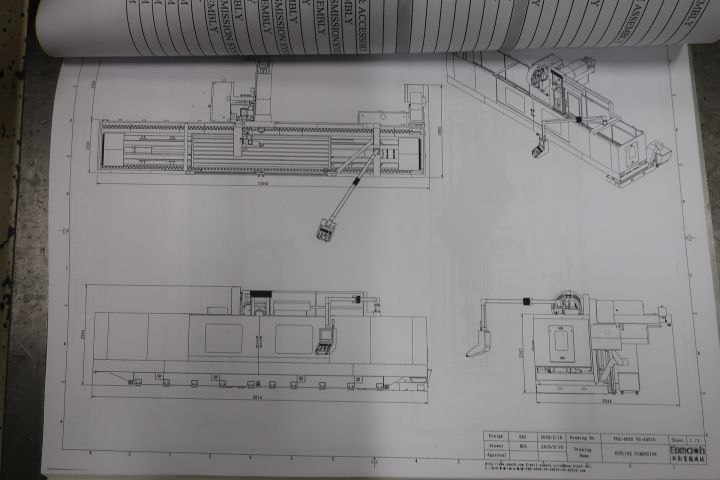 833065-85 Bed milling machine CNC, EUMACH FBE-4000 -2010
