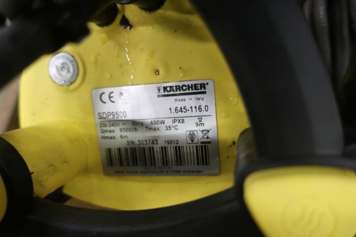 833110-4 Submersible drainage sump pump, Kärcher SDP9500