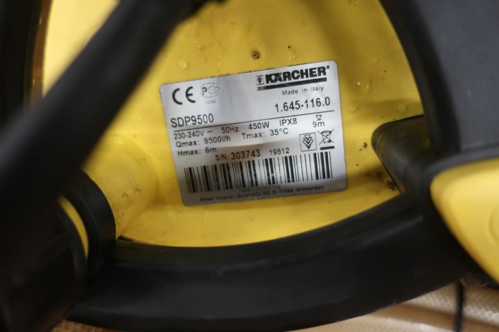 833110-5 Submersible drainage sump pump, Kärcher SDP9500