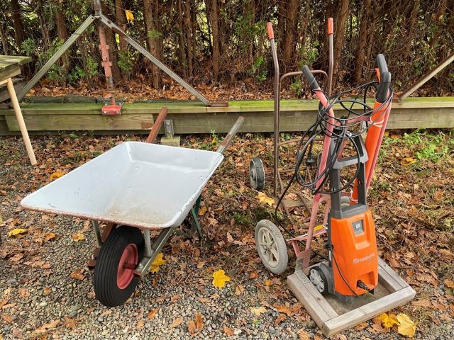 844788-1 High pressure washer and carts Husqvarna PW125