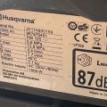 844788-10 High pressure washer and carts Husqvarna PW125