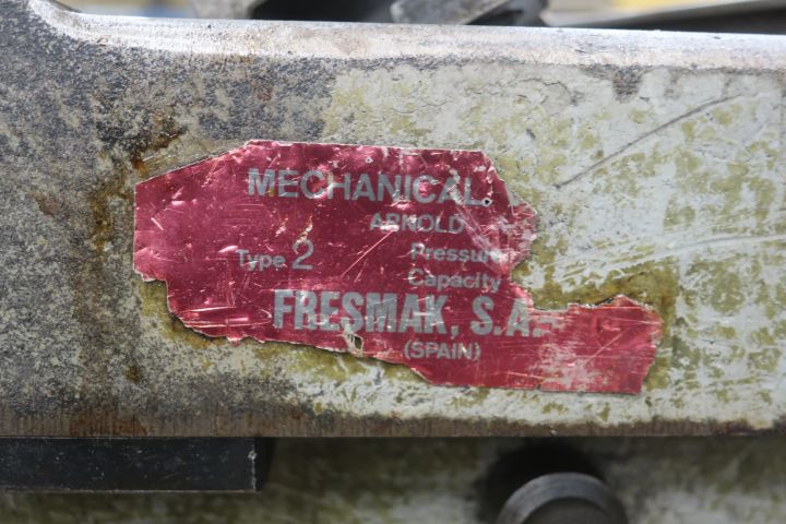 833148-5 Machine vice, Arnold type 2