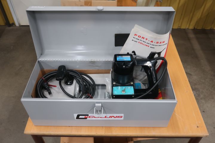 833163-1 Portable band saw, Collins Port-a-saw 7721 E4