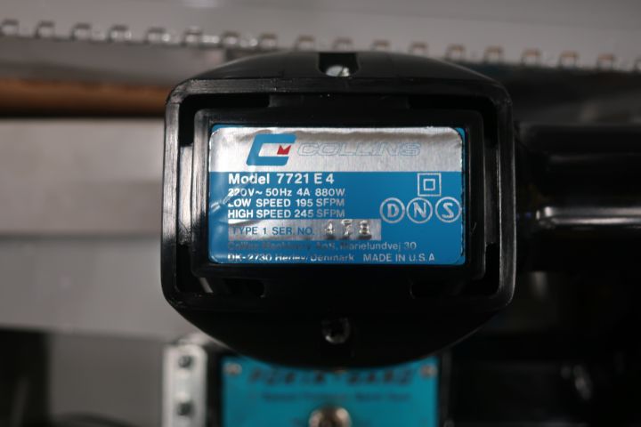 833163-6 Portable band saw, Collins Port-a-saw 7721 E4